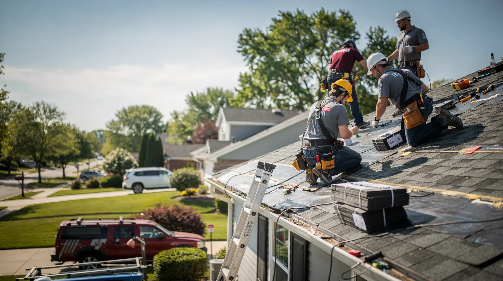 Roof Repair in Huntington, TX around you